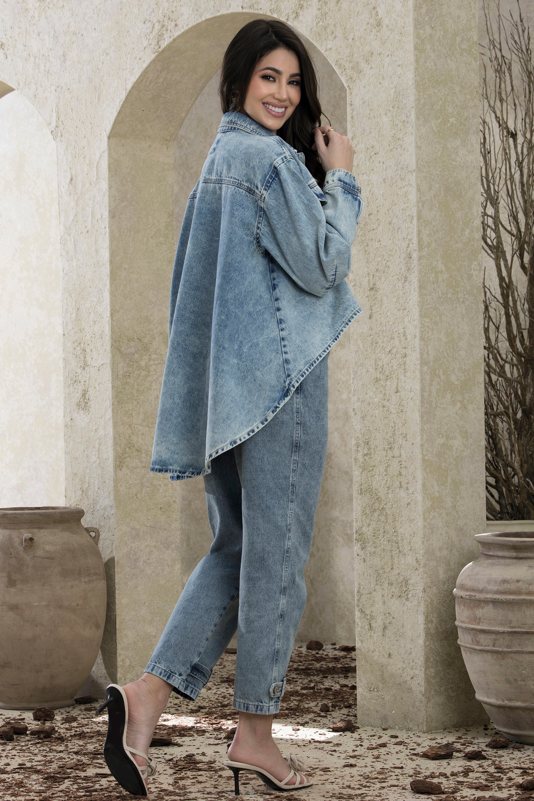 Capa Denim Azul Claro – PRIMAVERA