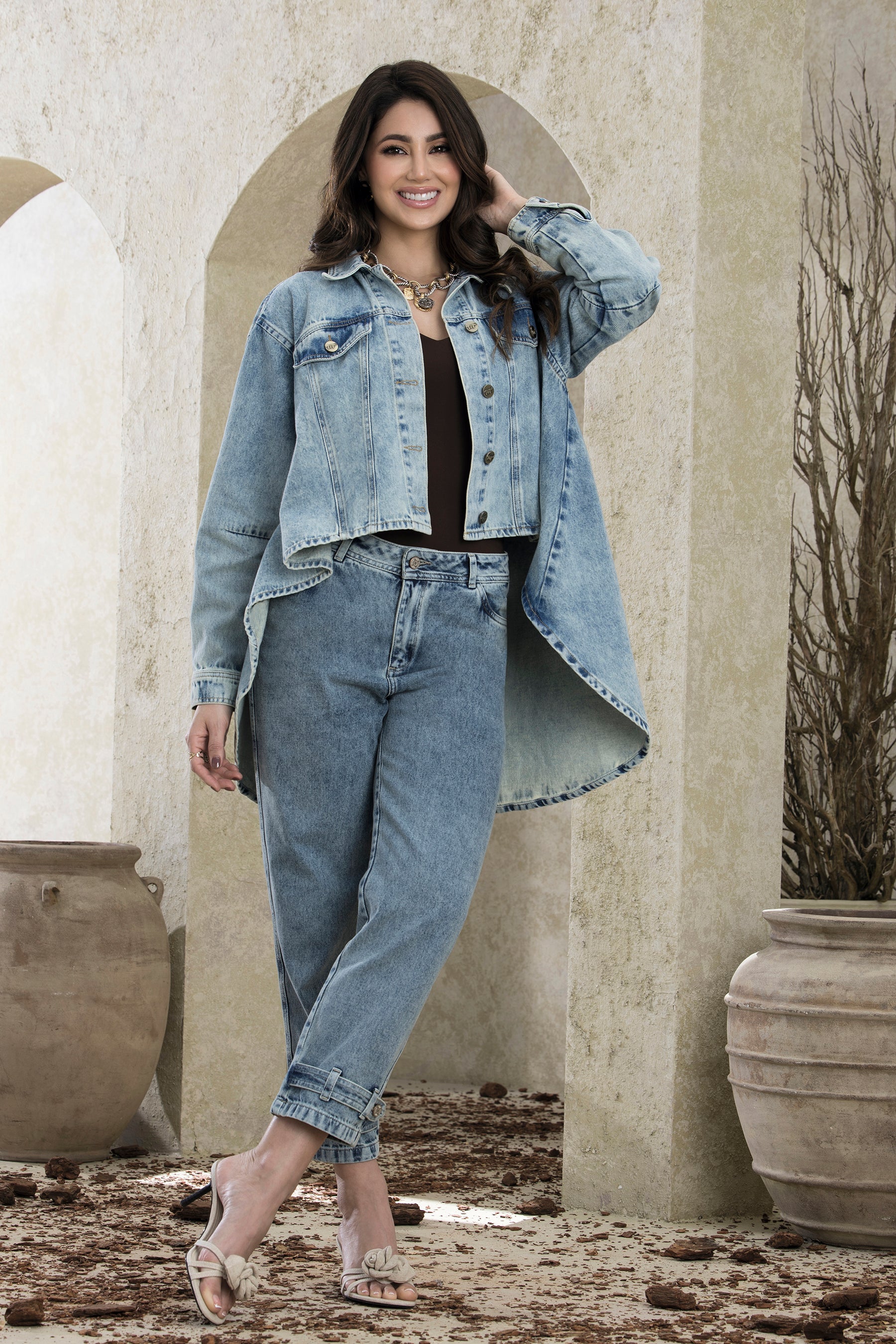 Capa Denim Azul Claro – PRIMAVERA