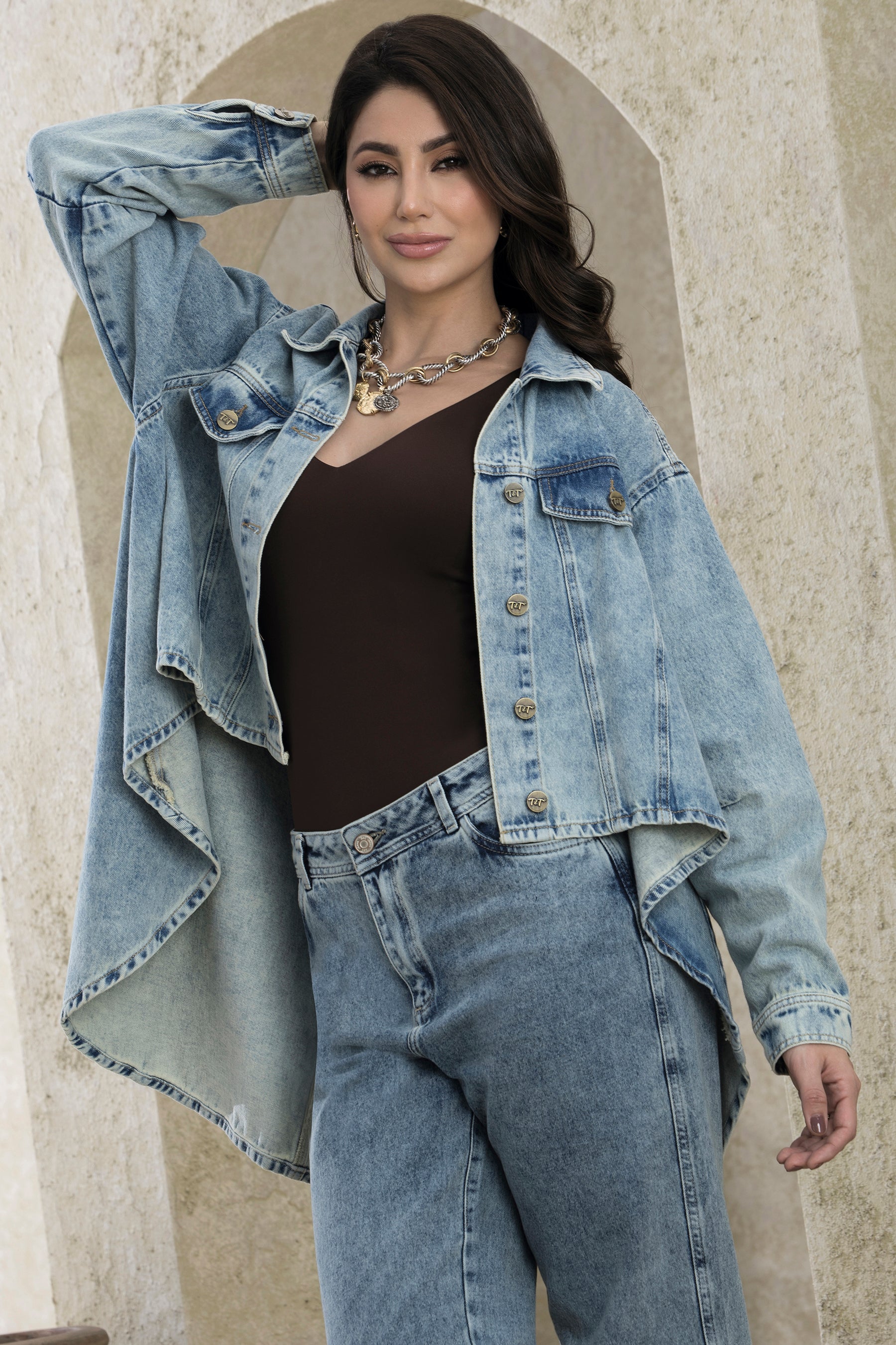 Capa Denim Azul Claro – PRIMAVERA
