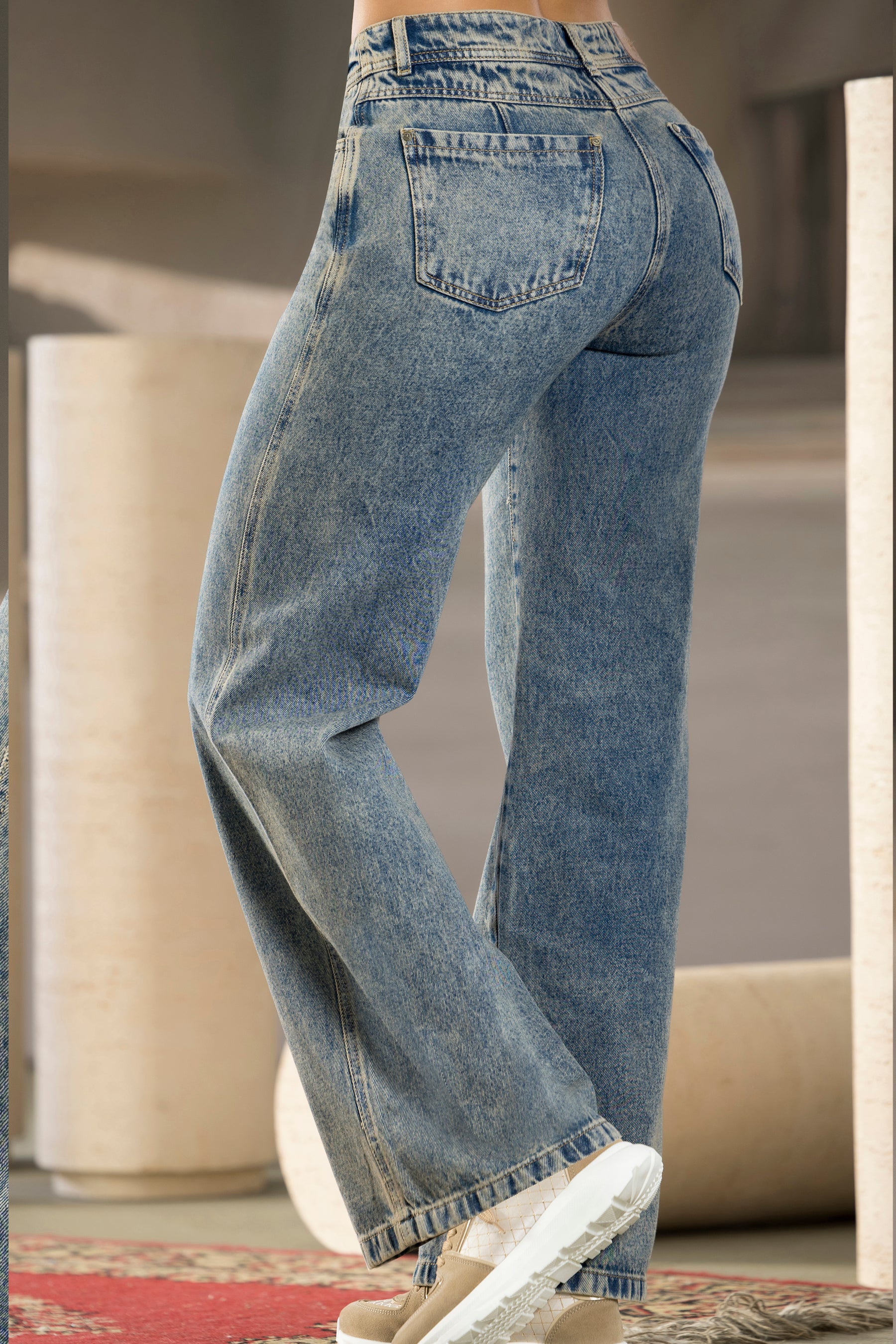 Jean Palazzo Tiro Alto Café Frosted – EUFORIA