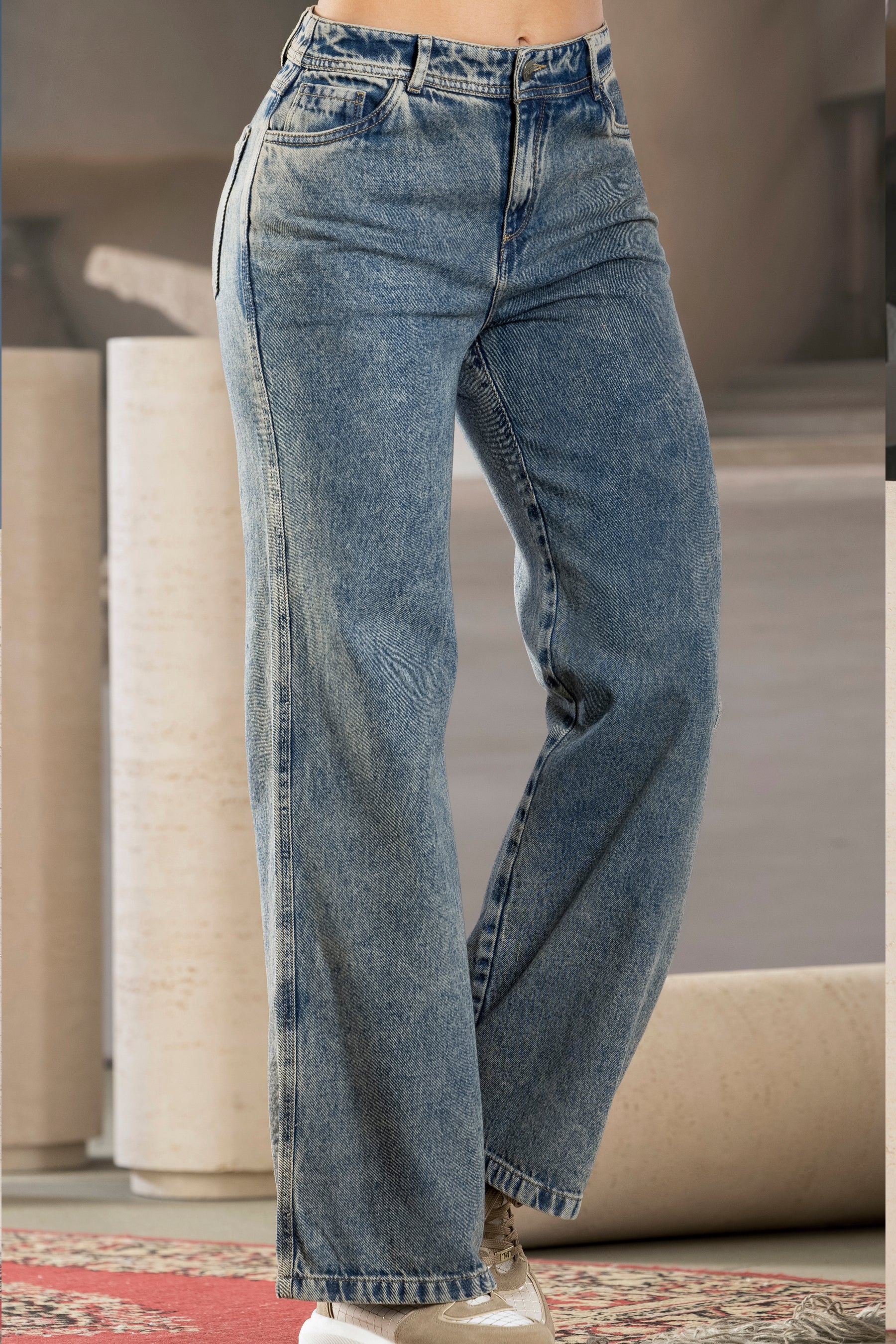 Jean Palazzo Tiro Alto Café Frosted – EUFORIA