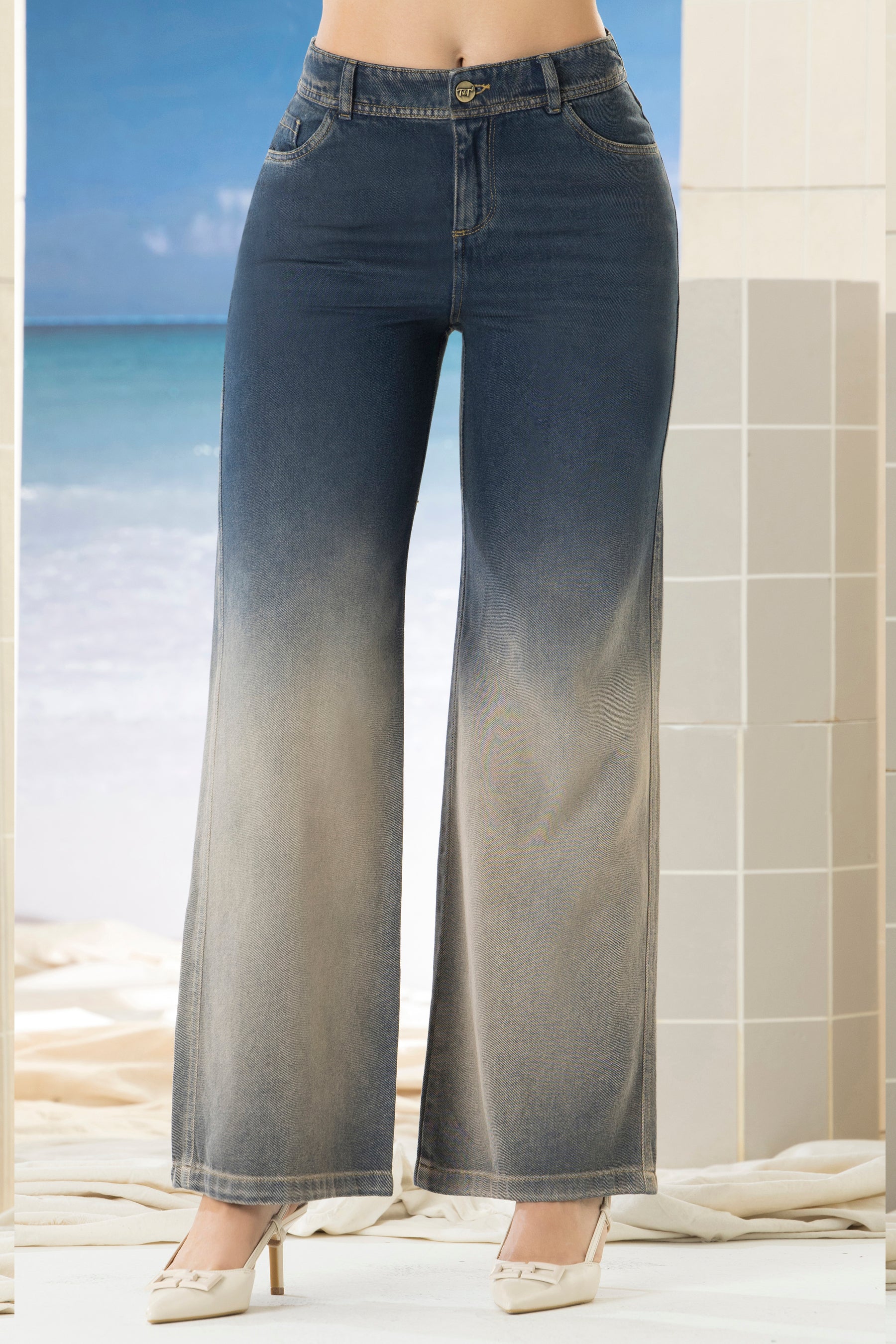 Jean Palazzo Tiro Alto Azul Degradé – FIRMEZA